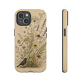 Vintage Botanical iPhone Case for iPhone 15–17, Wildflower Meadow