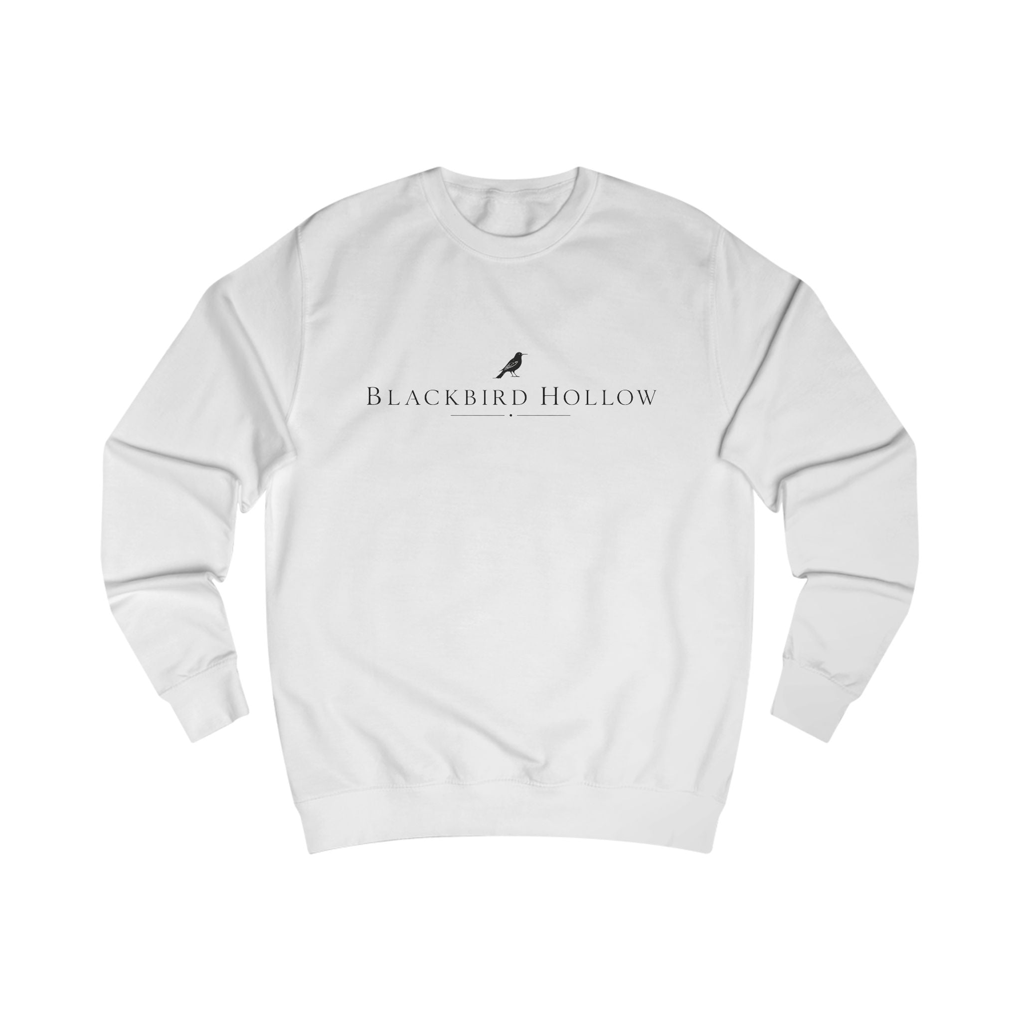 Blackbird Hollow Sweatshirt — Minimal Raven Logo Pullover