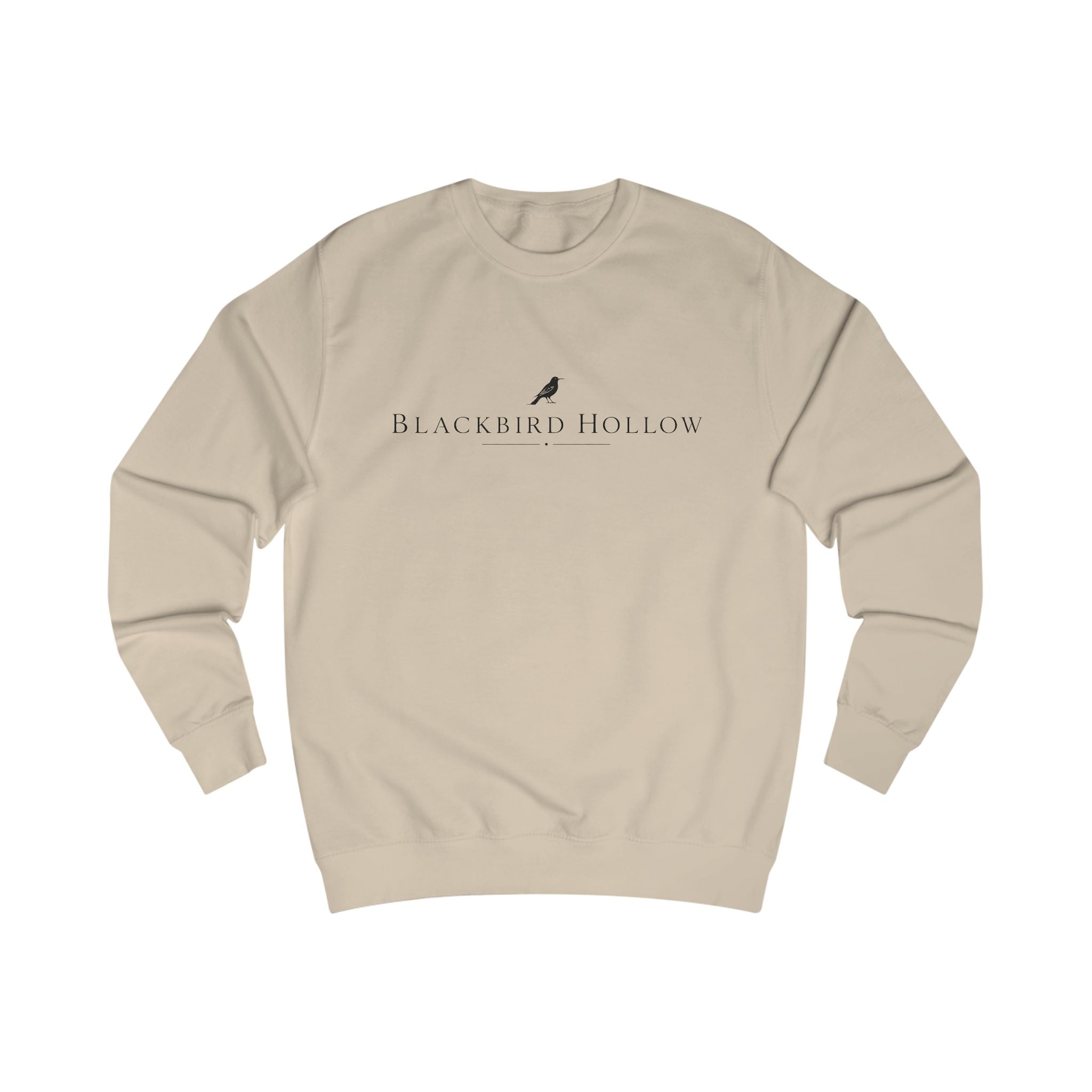 Blackbird Hollow Sweatshirt — Minimal Raven Logo Pullover