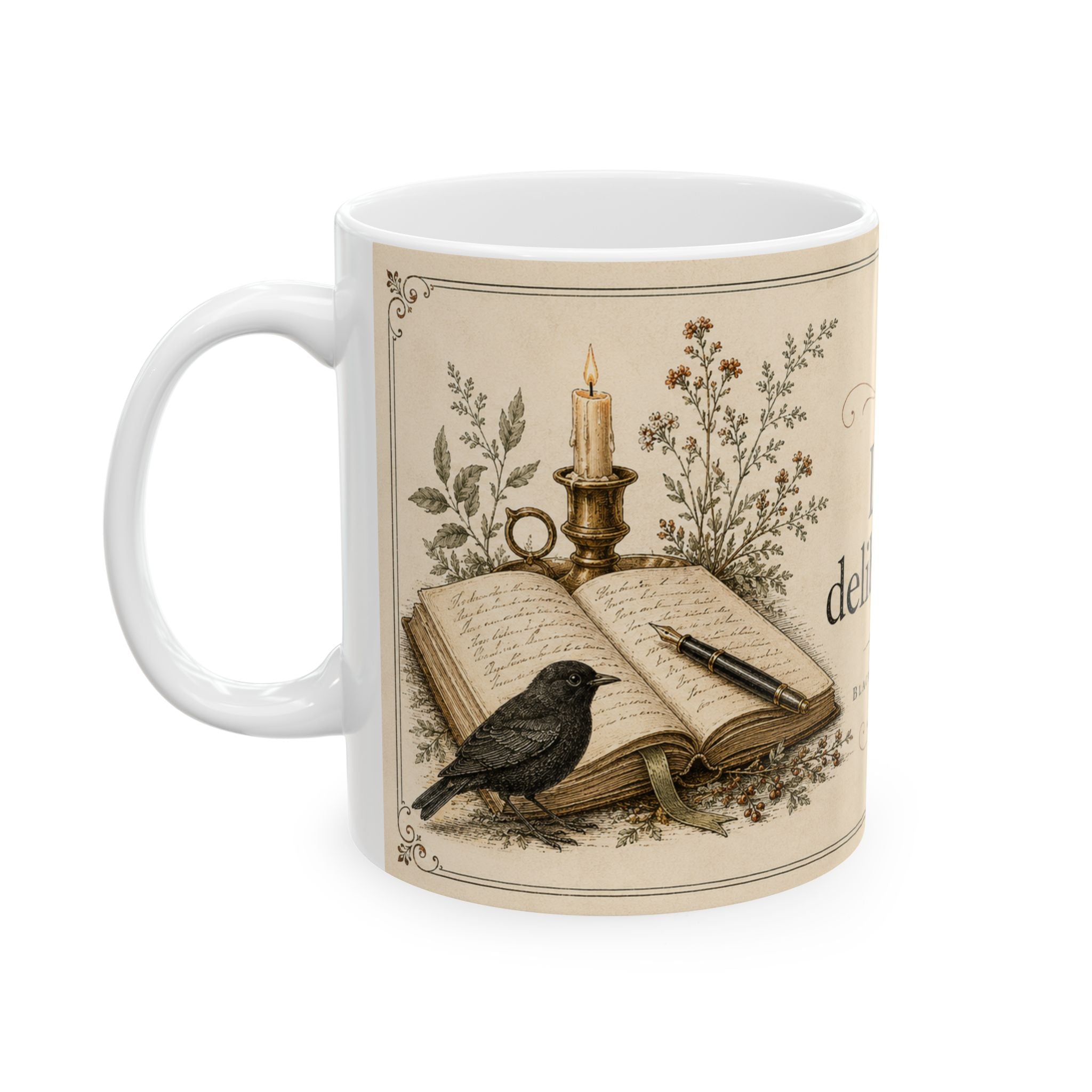 Life, Deliberately | Blackbird Hollow Ceramic Mug
