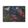 Stained Glass Cutting Board, Wildflower Garden Kitchen Decor