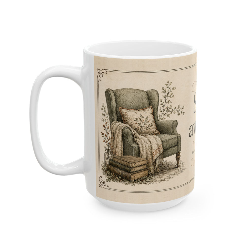 Stay Awhile | Blackbird Hollow Ceramic Mug