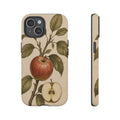Vintage Botanical iPhone Case for iPhone 15–17, Heirloom Apple