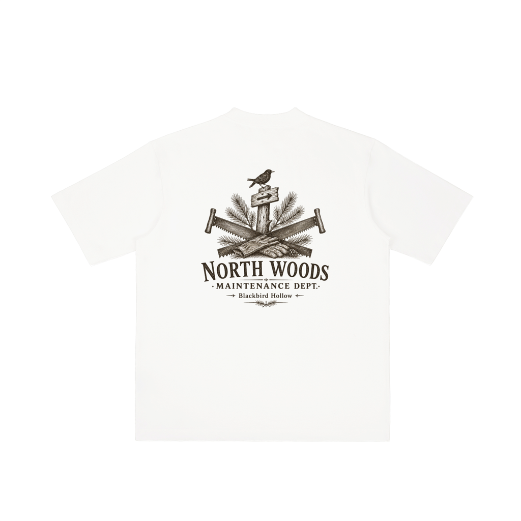 North Woods Maintenance Dept. Tee — Vintage Wash