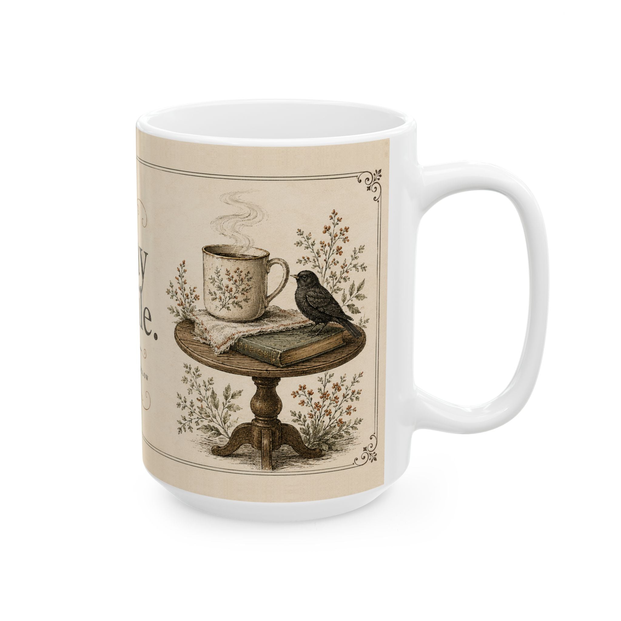 Stay Awhile | Blackbird Hollow Ceramic Mug