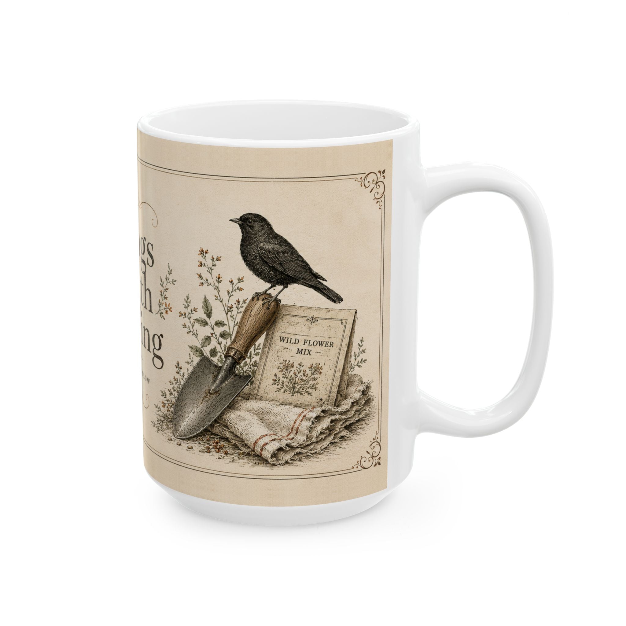 Things Worth Tending | Blackbird Hollow Ceramic Mug