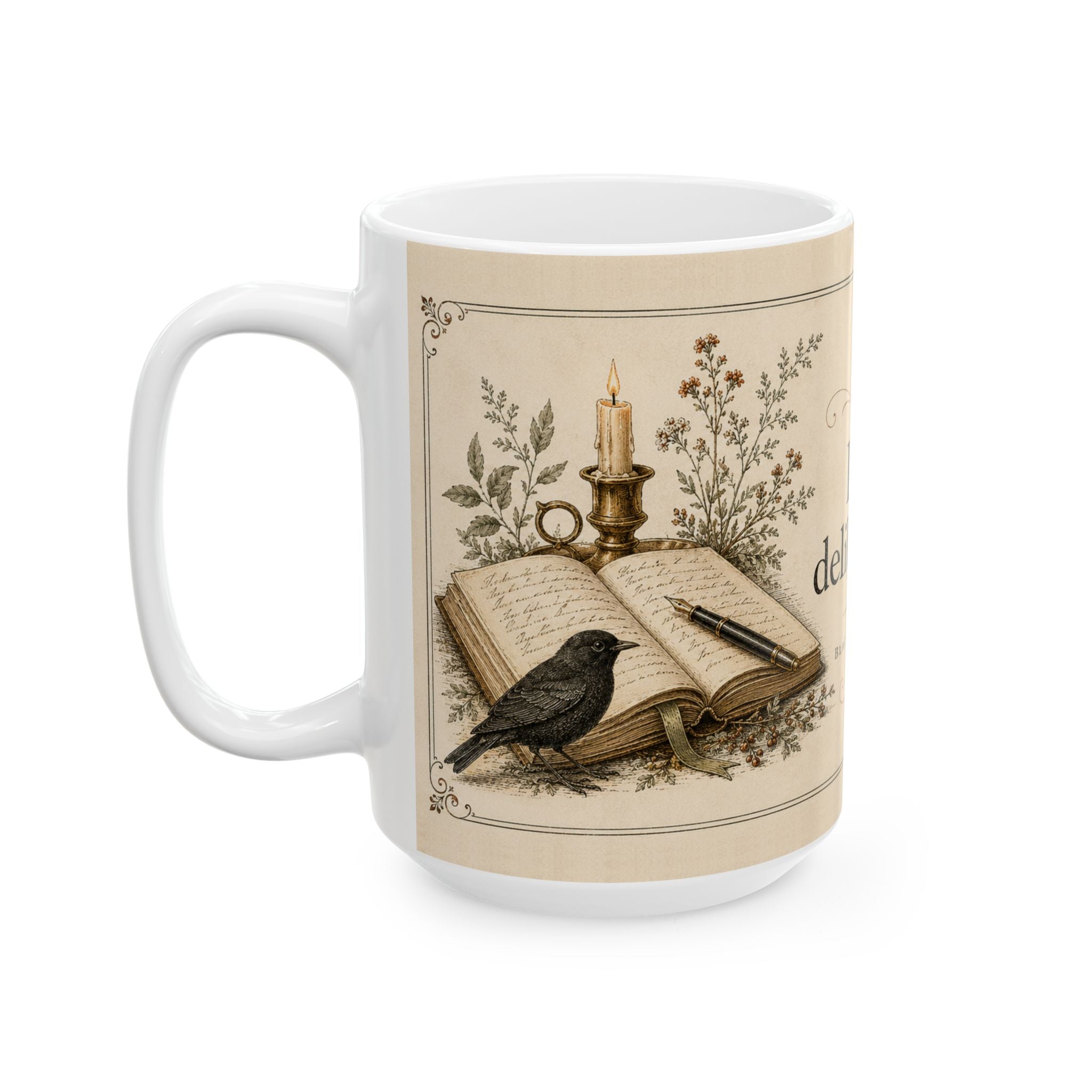Life, Deliberately | Blackbird Hollow Ceramic Mug