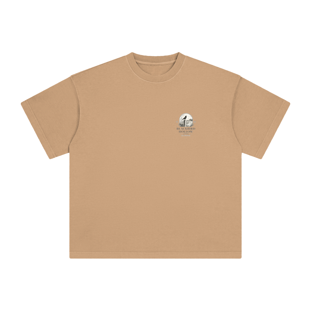 Farm & Supply Back-Print Tee — Heavyweight Vintage Wash