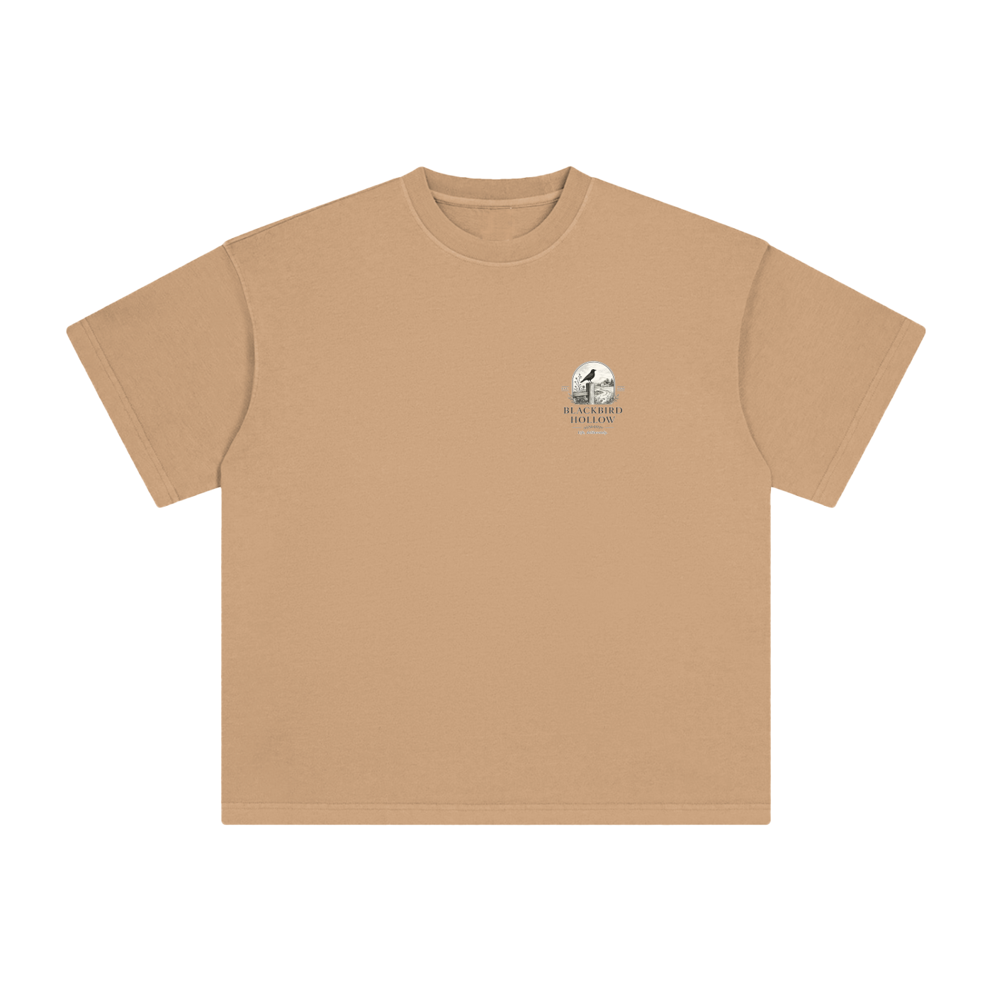 Farm & Supply Back-Print Tee — Heavyweight Vintage Wash