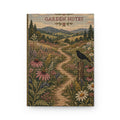 Garden Hardcover Journal, Needlepoint Wildflower Meadow Notebook