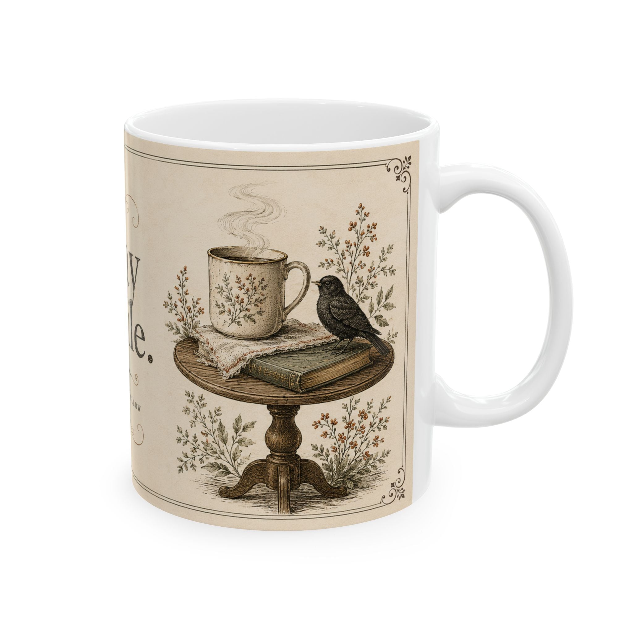 Stay Awhile | Blackbird Hollow Ceramic Mug