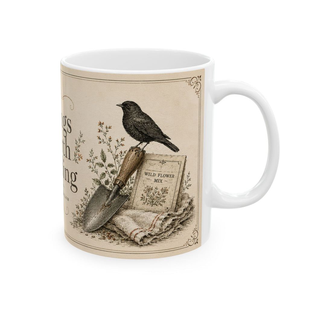 Things Worth Tending | Blackbird Hollow Ceramic Mug