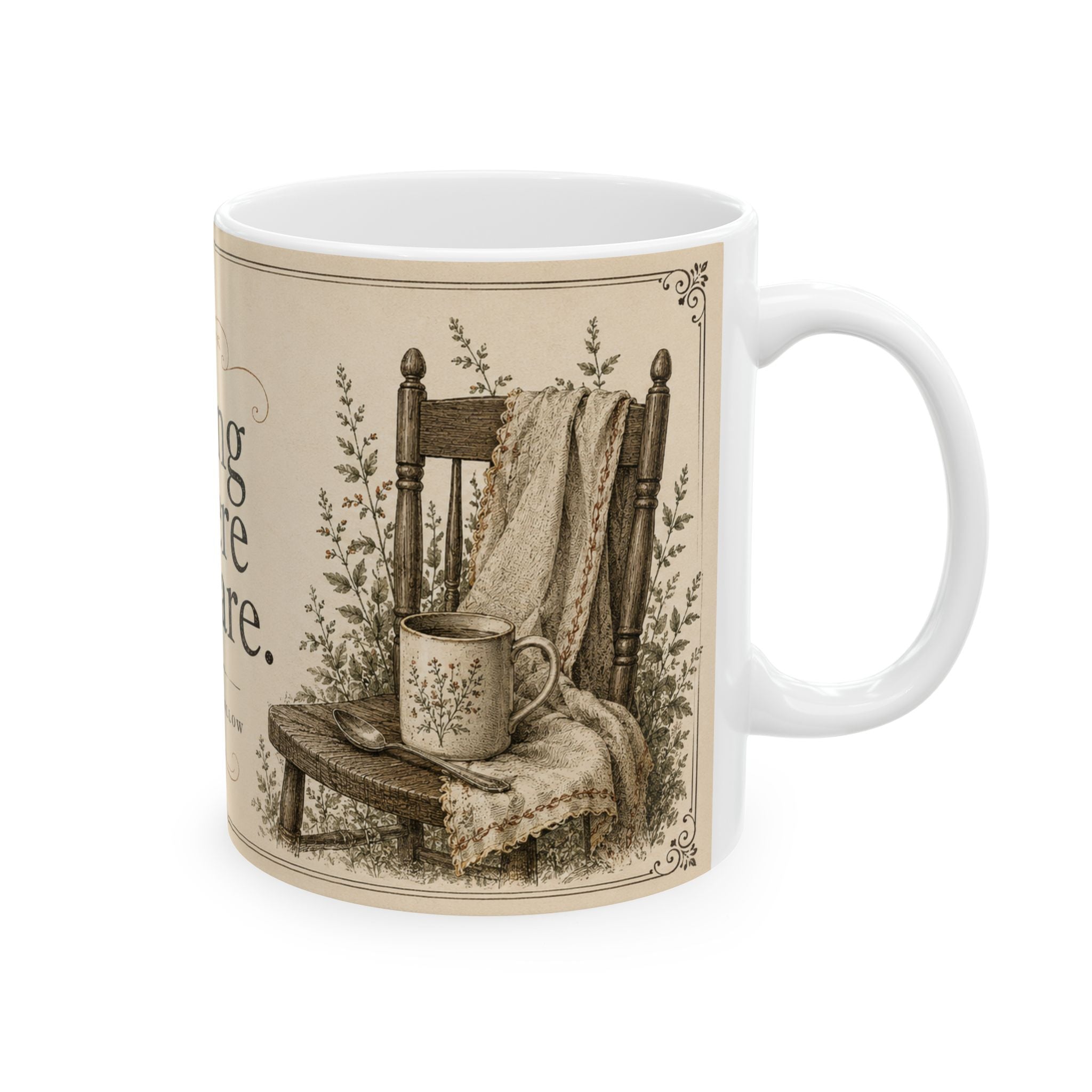 Being Where You Are | Blackbird Hollow Ceramic Mug