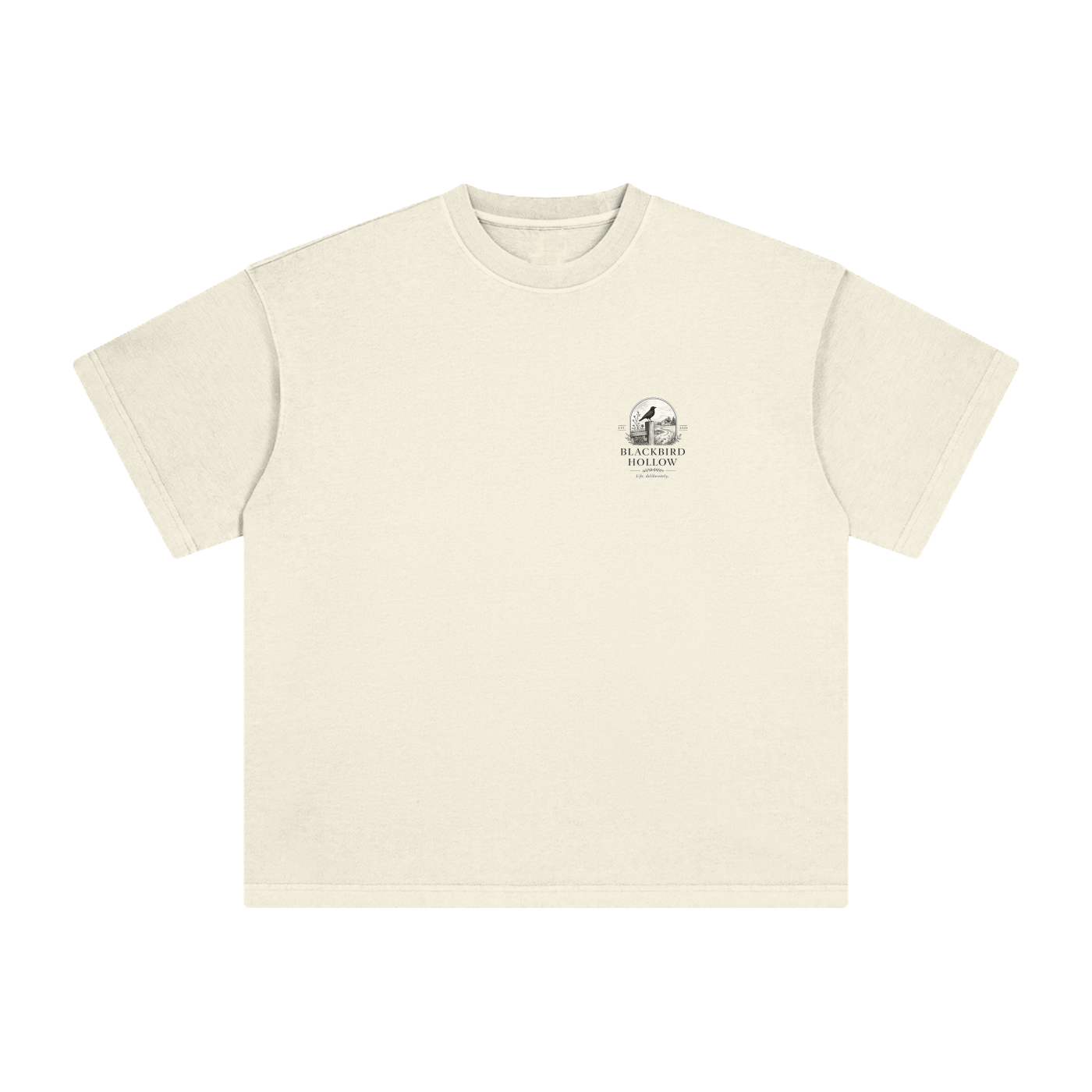Farm & Supply Back-Print Tee — Heavyweight Vintage Wash