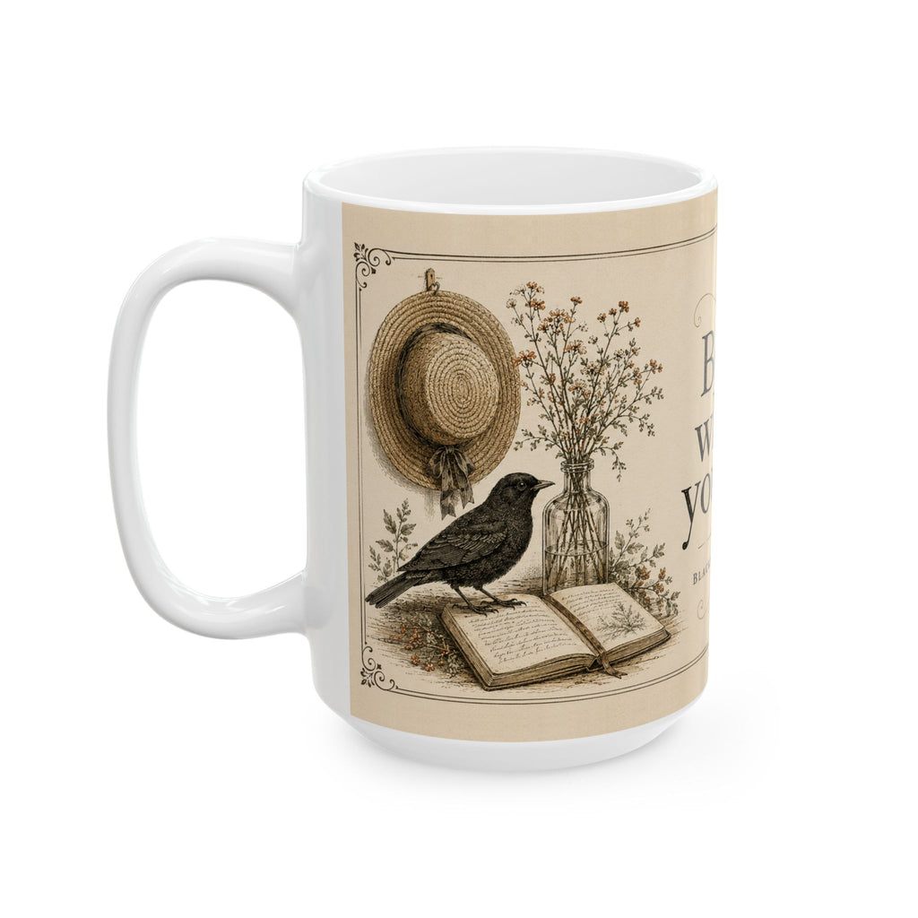 Being Where You Are | Blackbird Hollow Ceramic Mug
