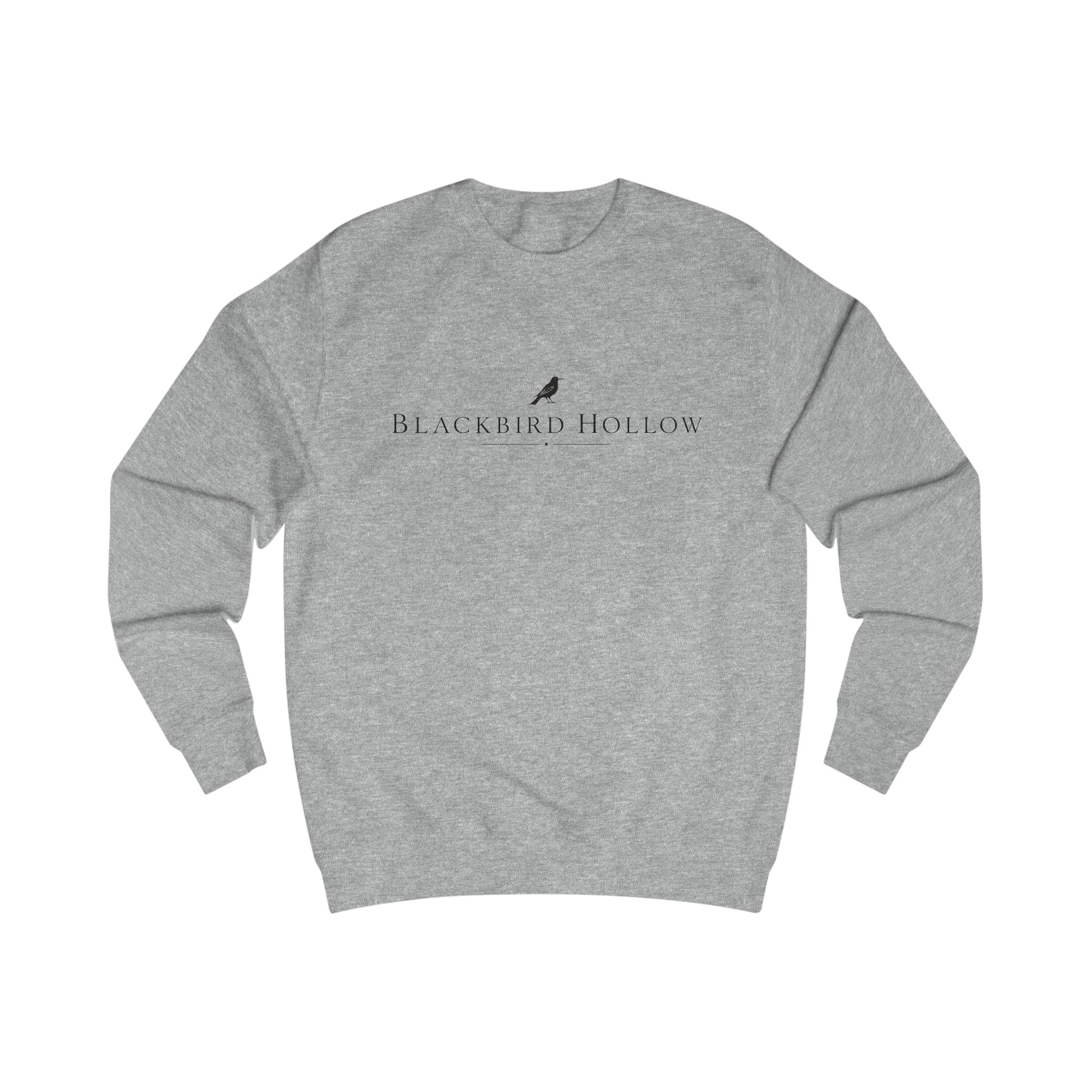 Blackbird Hollow Sweatshirt — Minimal Raven Logo Pullover