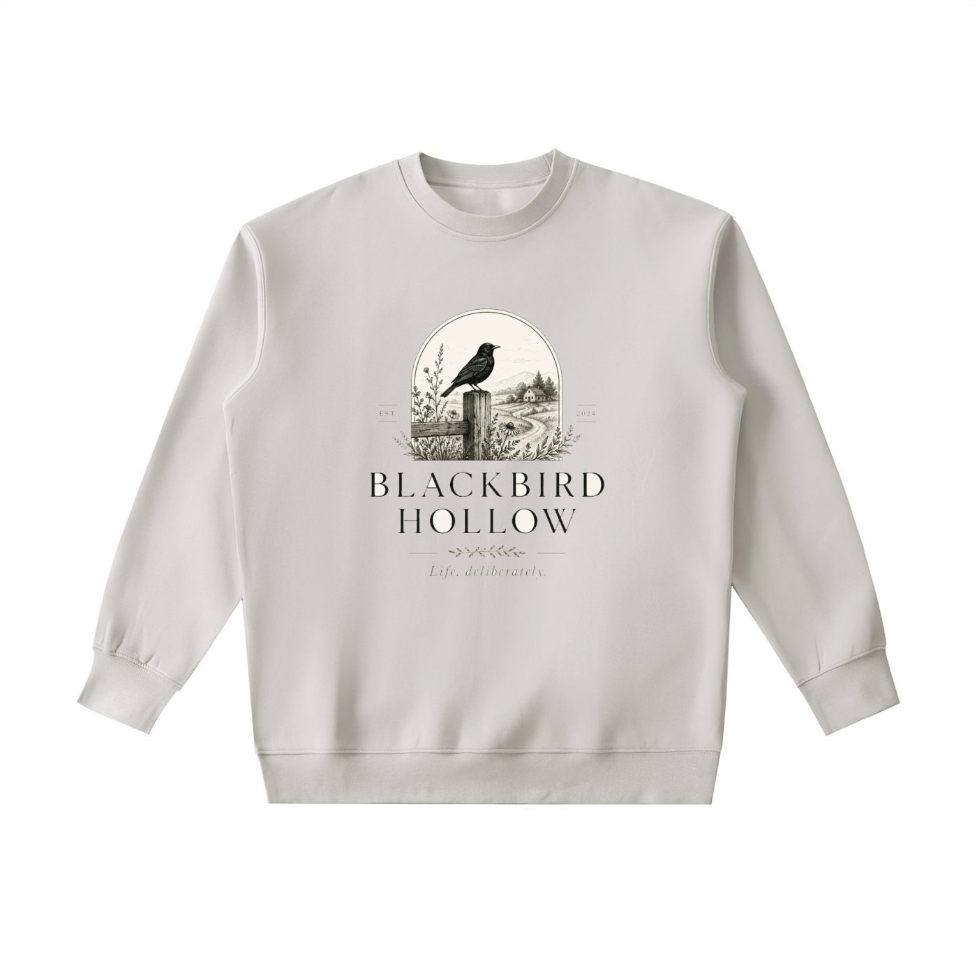 Blackbird Hollow Homestead Crewneck — Heavyweight