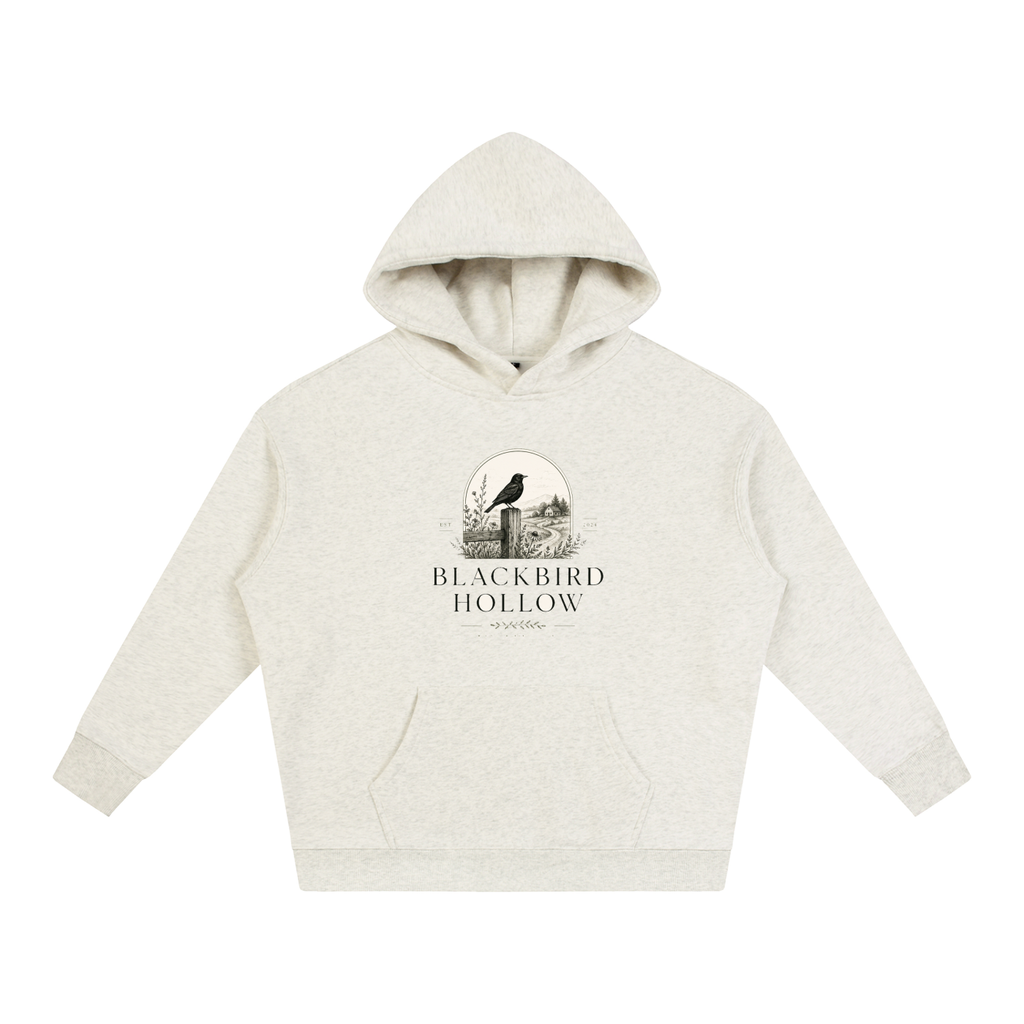 Blackbird Hollow Homestead Hoodie — Oversized Fleece