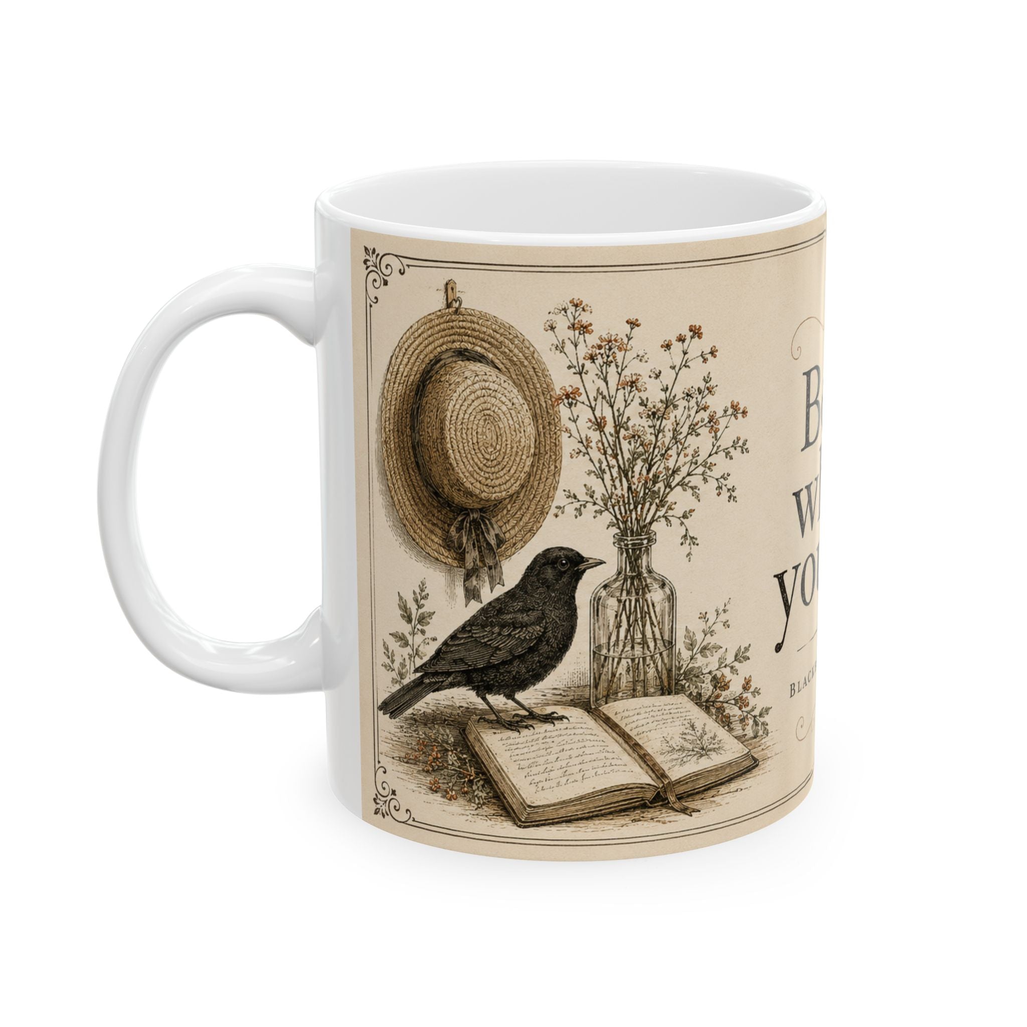 Being Where You Are | Blackbird Hollow Ceramic Mug