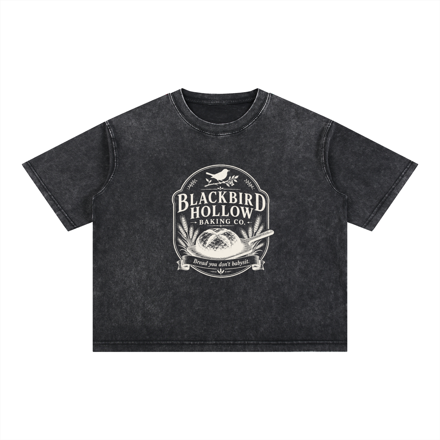 Baking Co. Badge Tee — Mineral Wash