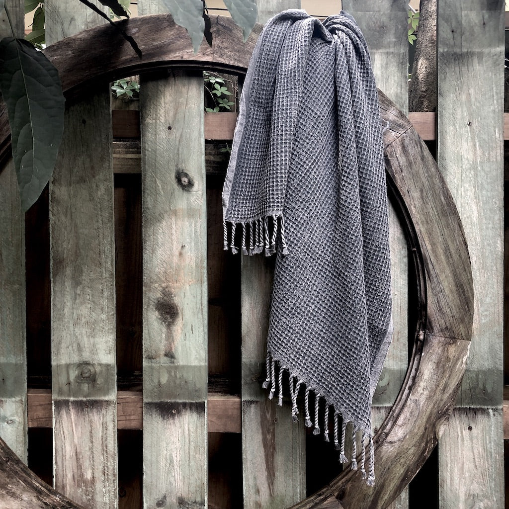 Hand-Loomed Turkish Waffle Towel