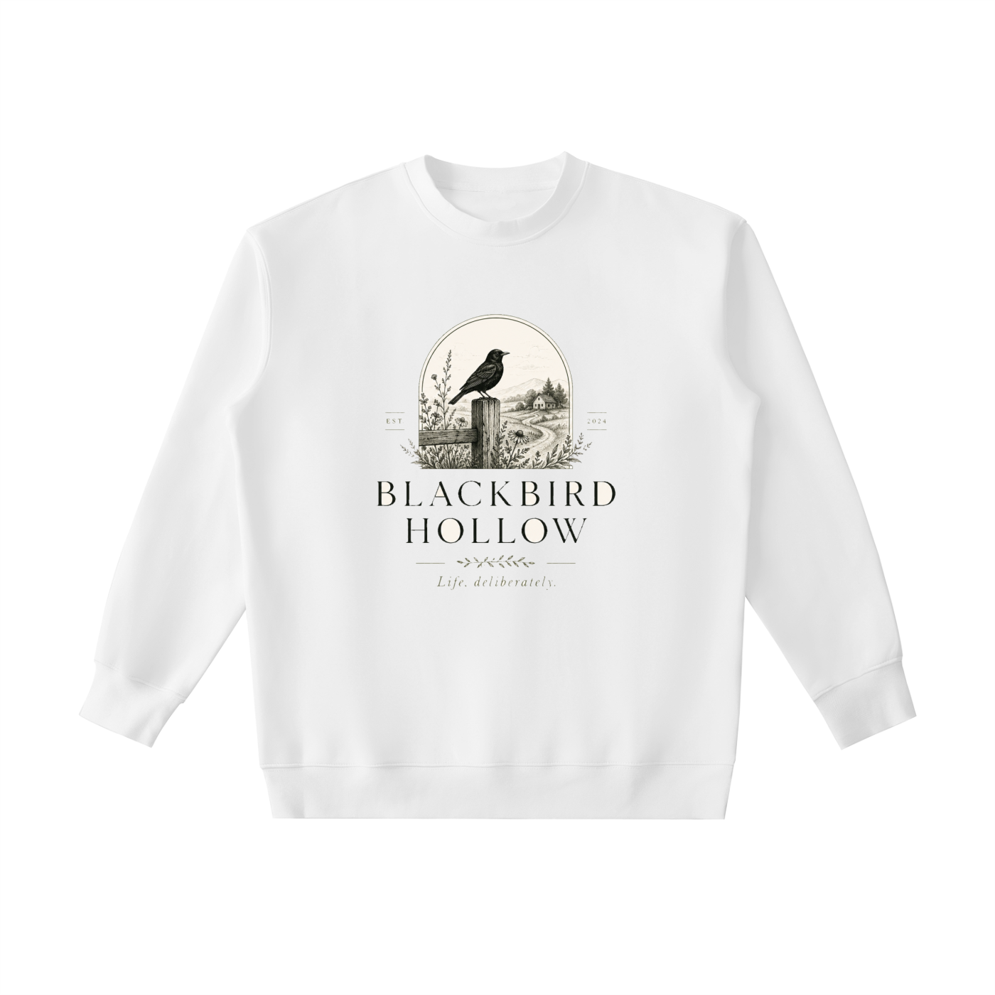 Blackbird Hollow Homestead Crewneck — Heavyweight