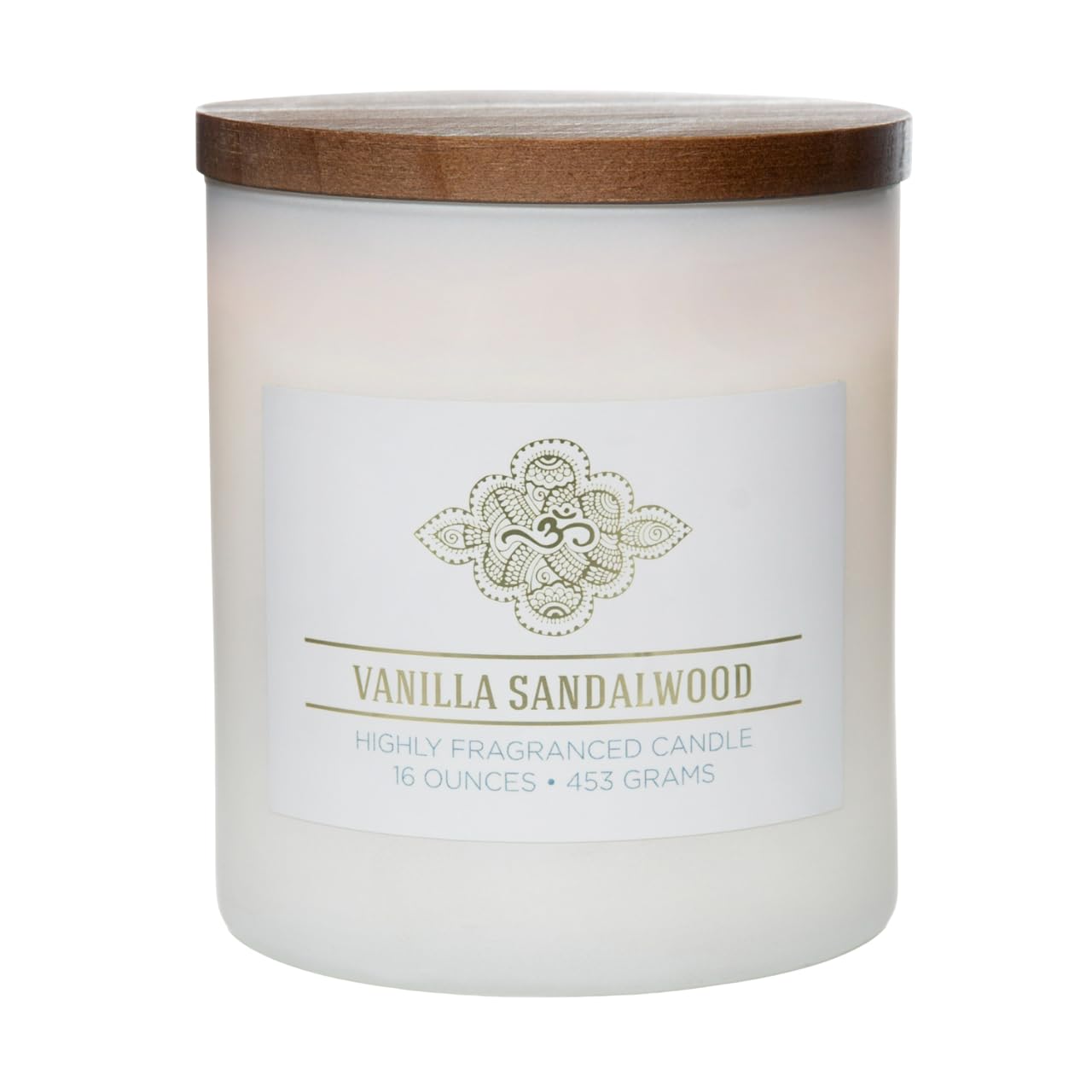 Carolina Vanilla-Sandalwood Candle — Two Wicks, 16 oz