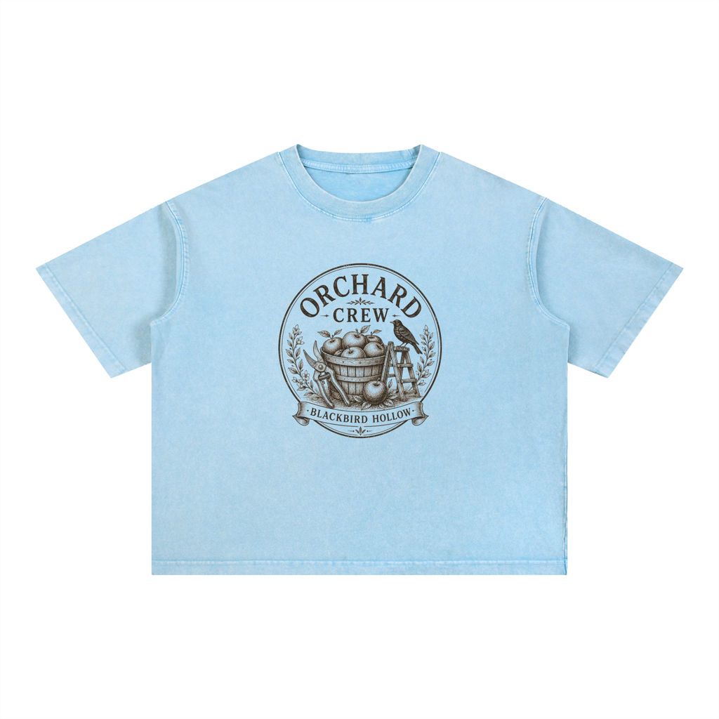 Orchard Crew Tee — Mineral Wash