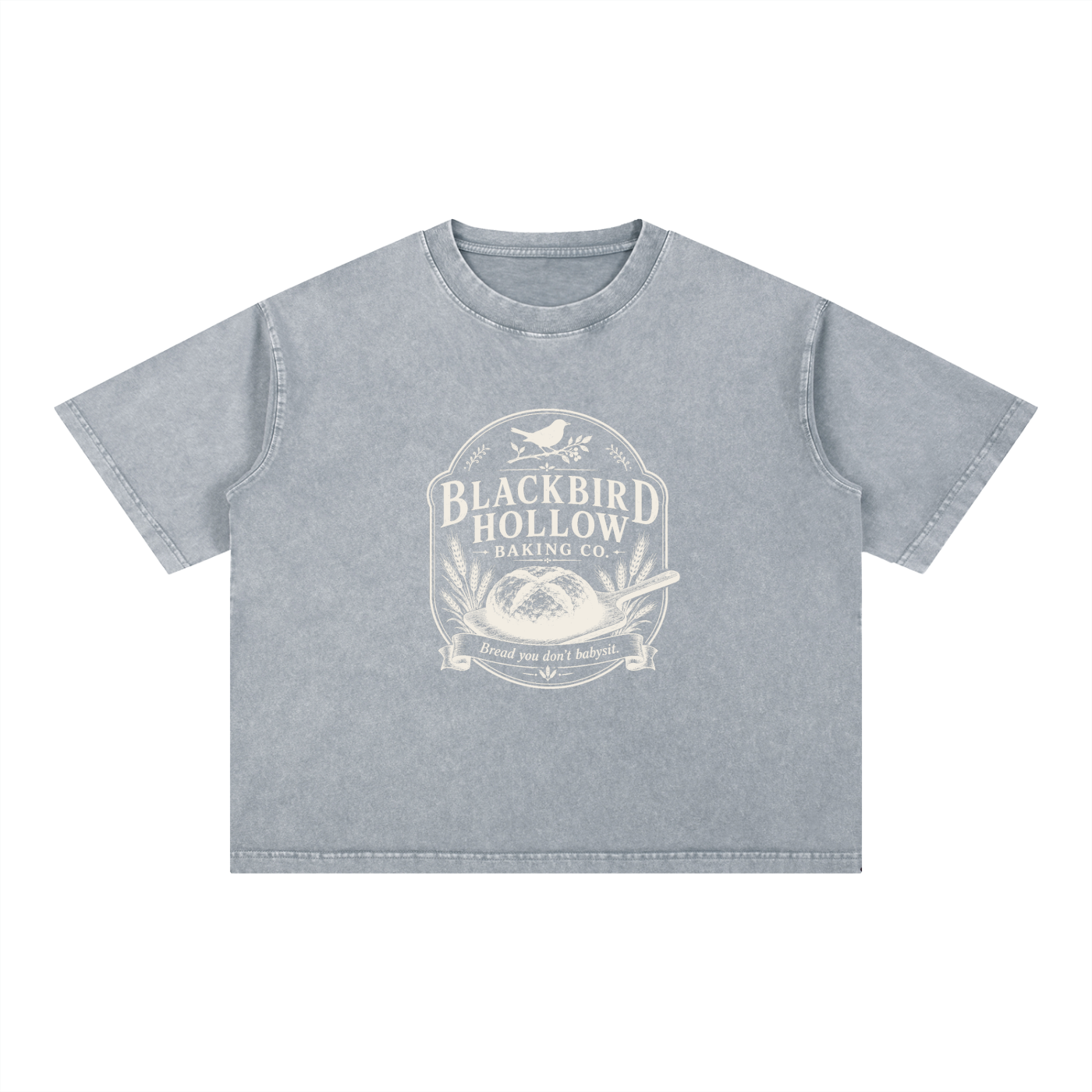 Baking Co. Badge Tee — Mineral Wash
