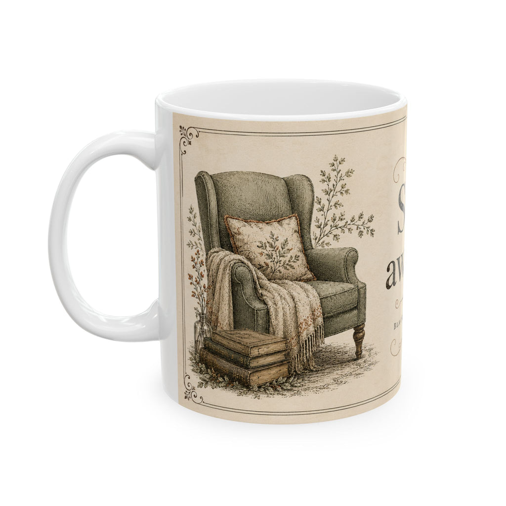 Stay Awhile | Blackbird Hollow Ceramic Mug