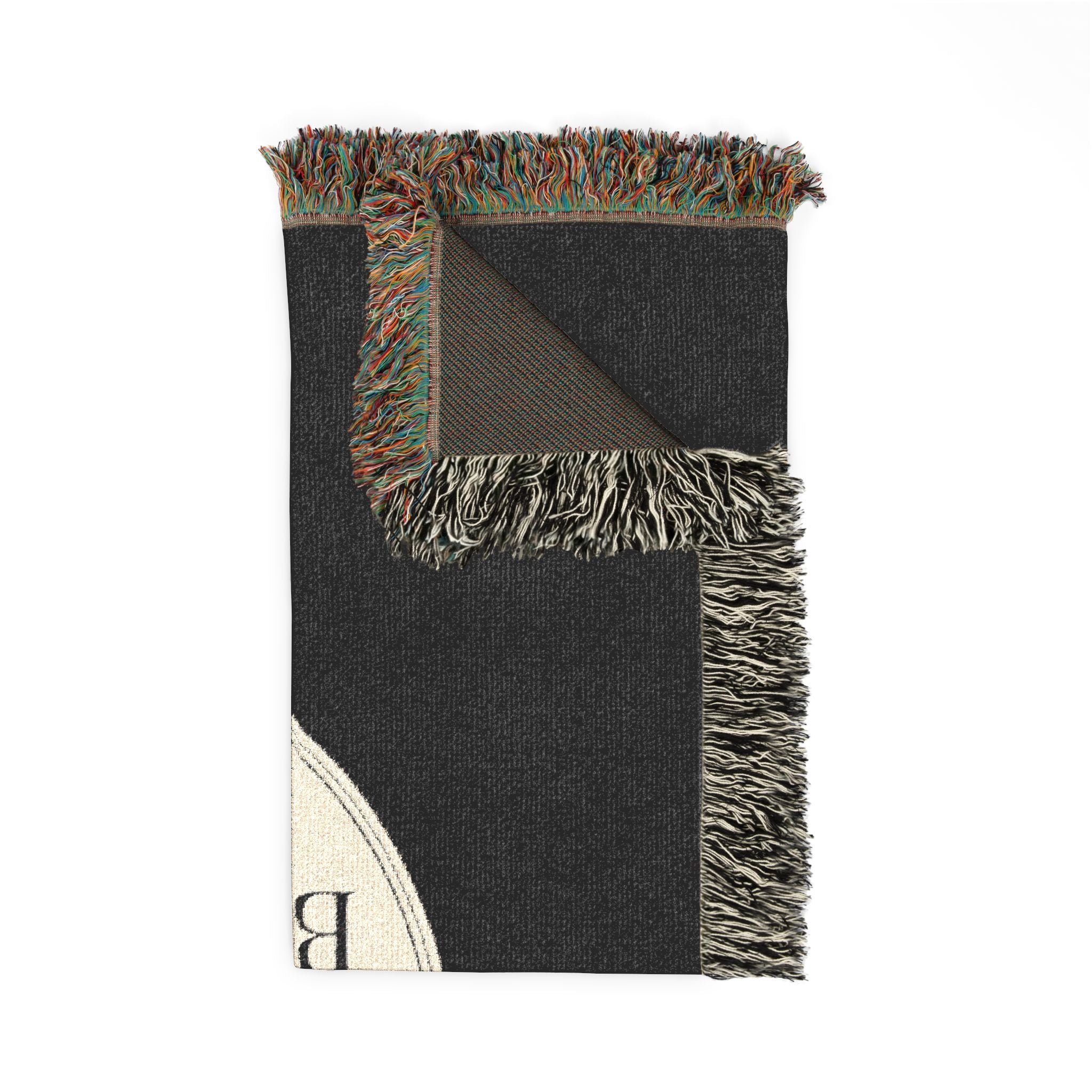 Woven Blanket - Vintage Blackbird Hollow Throw Blanket