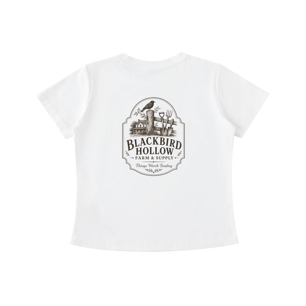Farm & Supply Back-Print Tee — Vintage Wash Slim Fit