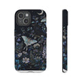 Floral Matte iPhone Case for iPhone 15–17, Mother-of-Pearl Garden