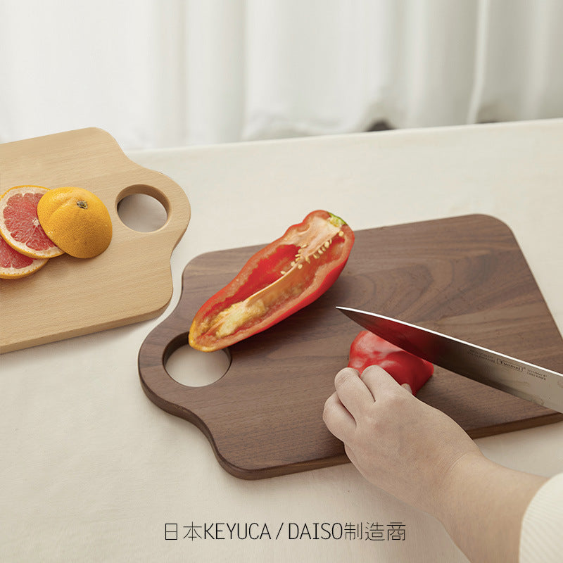 Black Walnut Serving & Cutting Board — Live Edge