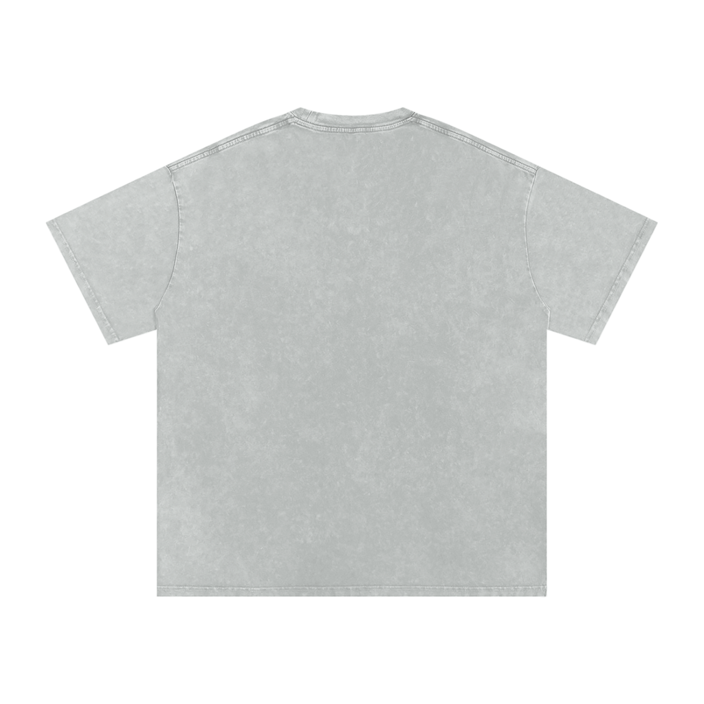 Blackbird Hollow Weather Service Tee — Snow Wash