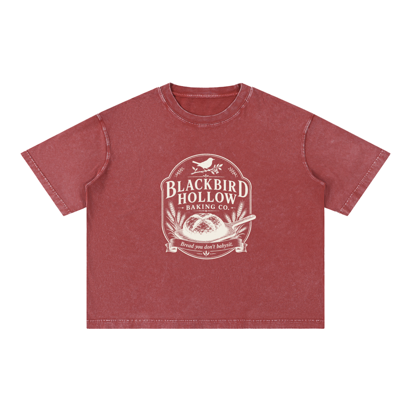 Baking Co. Badge Tee — Mineral Wash