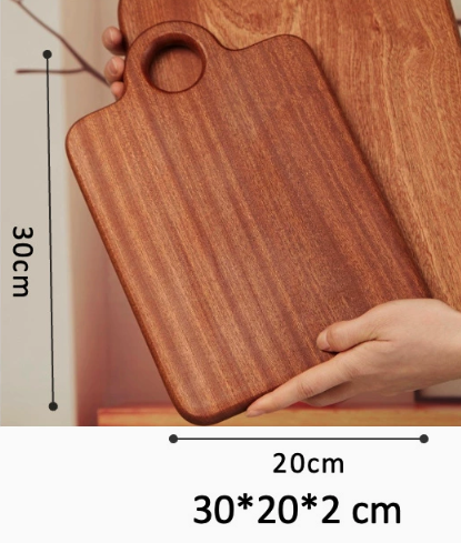 Black Walnut Serving & Cutting Board — Live Edge