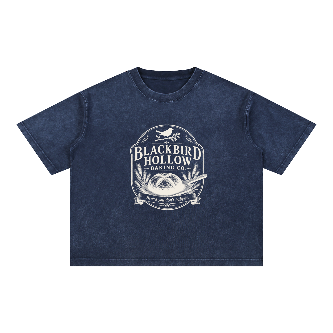 Baking Co. Badge Tee — Mineral Wash