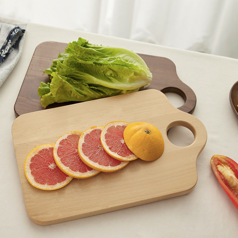 Black Walnut Serving & Cutting Board — Live Edge