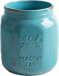 Mason-Jar Utensil Crock — Antique Aqua