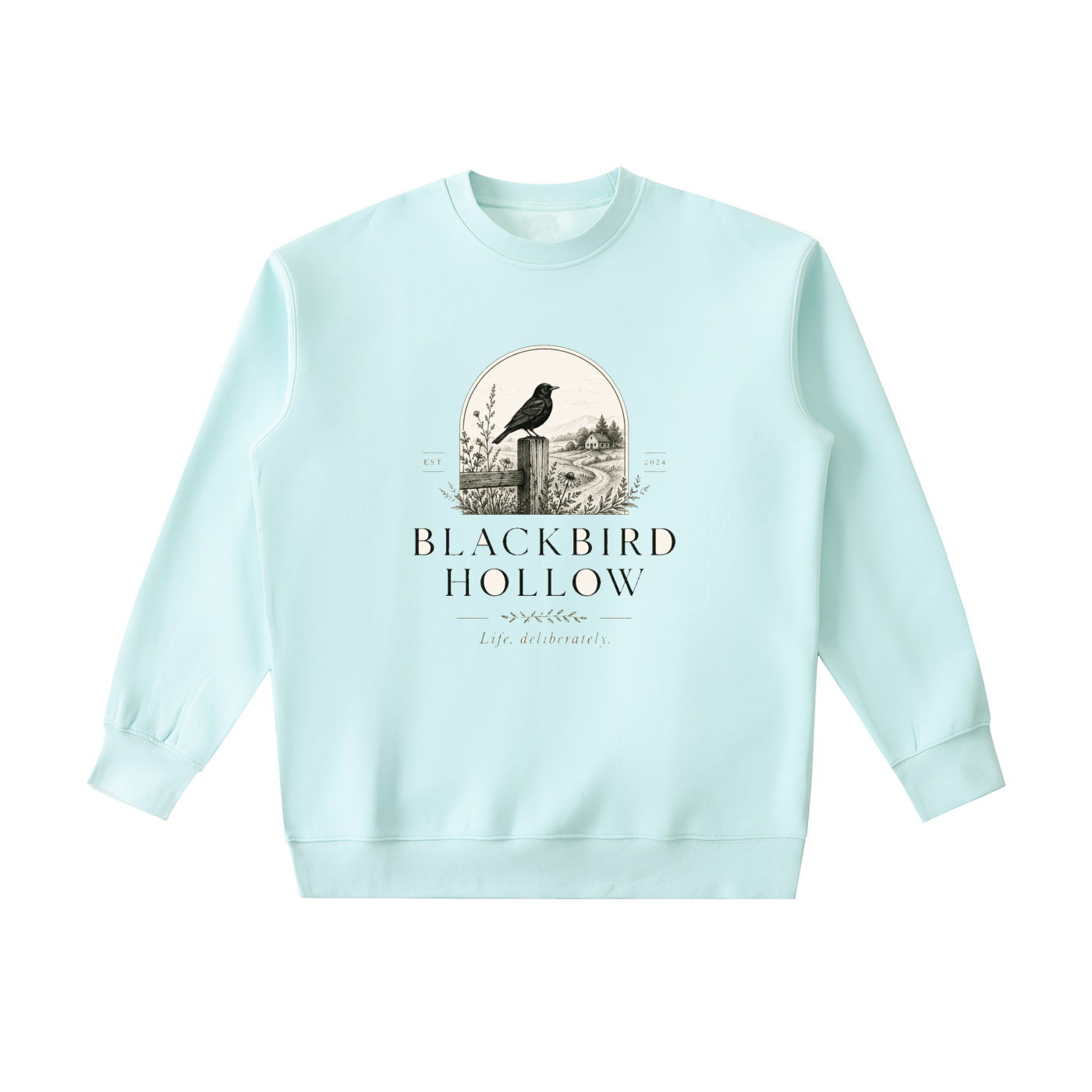 Blackbird Hollow Homestead Crewneck — Heavyweight