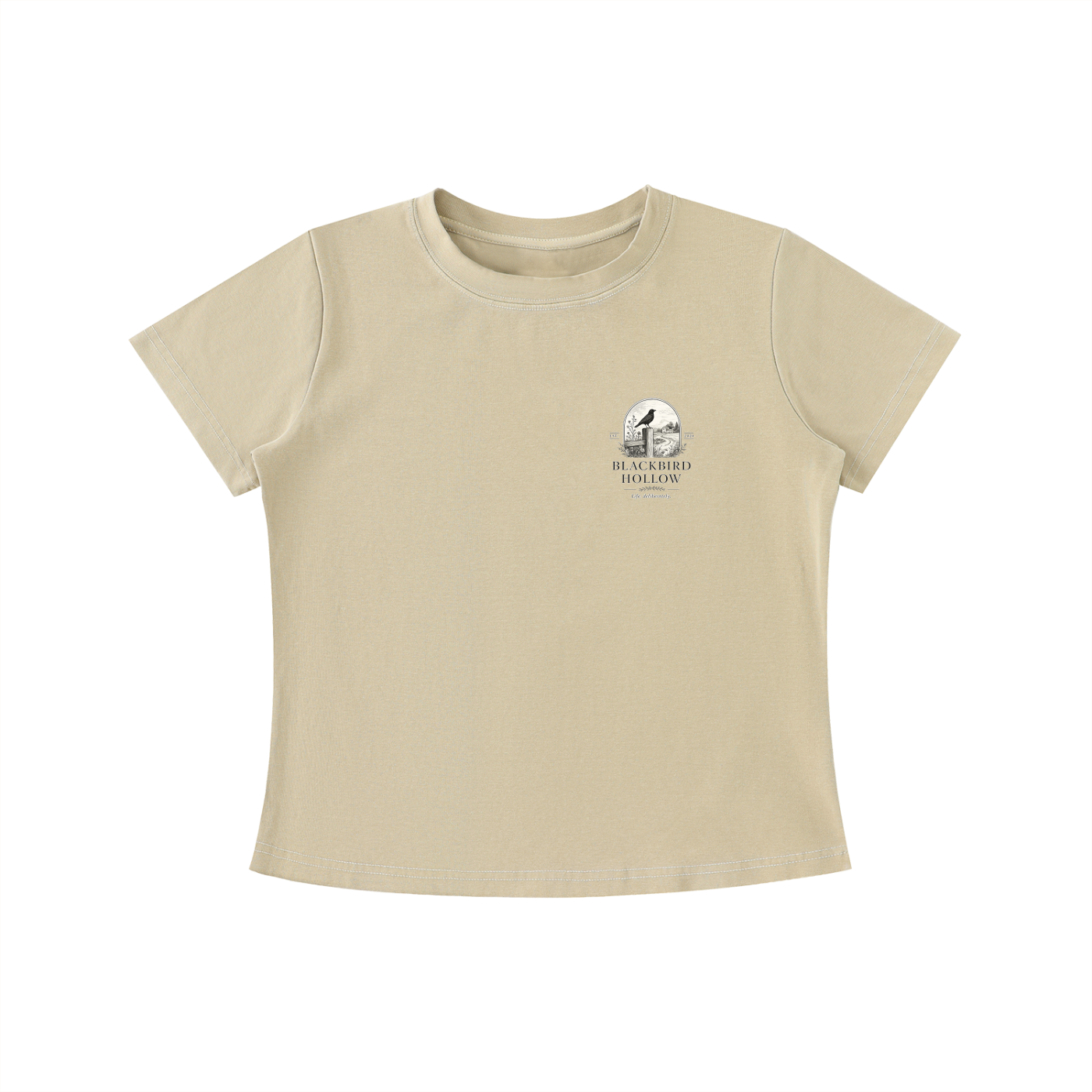 Farm & Supply Back-Print Tee — Vintage Wash Slim Fit