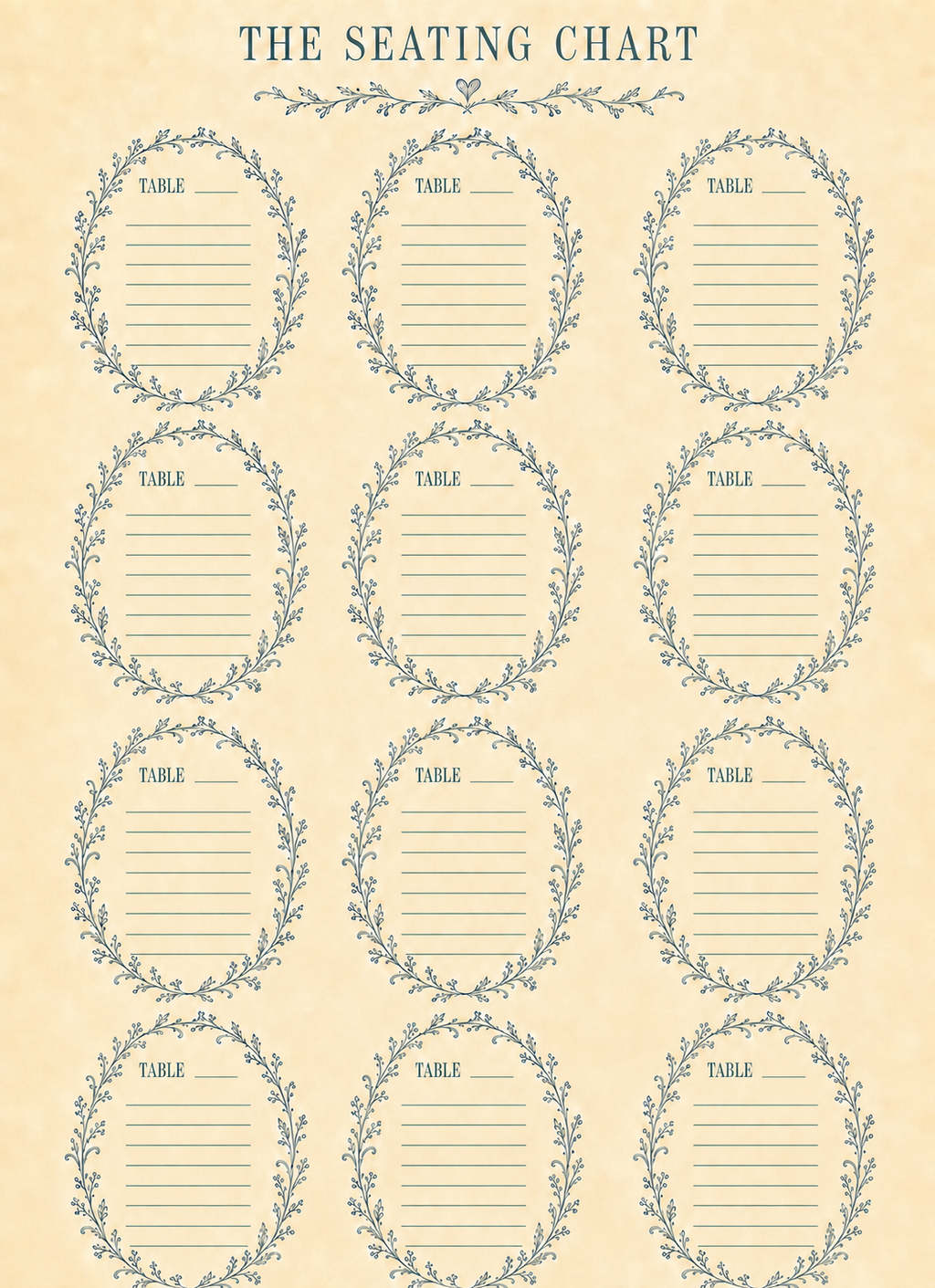 The Seating Chart full page